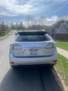 Silver 2010 Lexus RX 350 Base