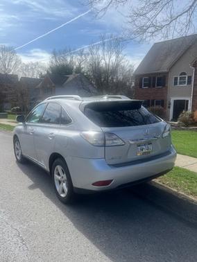 Silver 2010 Lexus RX 350 Base