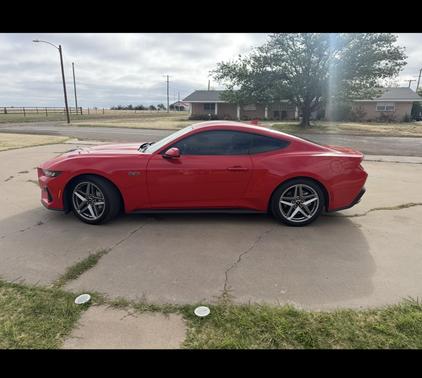 Red 2024 Ford Mustang GT Premium