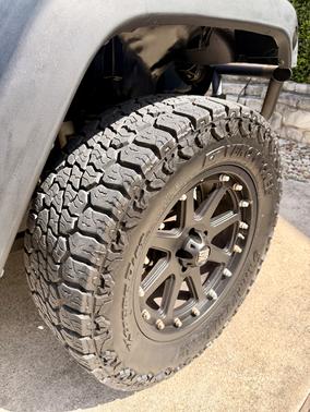 Blue 2009 Jeep Wrangler Unlimited X