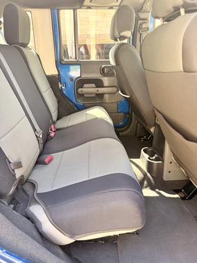 Blue 2009 Jeep Wrangler Unlimited X