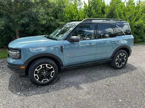 Blue 2022 Ford Bronco Sport Outer Banks