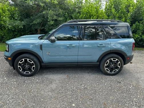 Blue 2022 Ford Bronco Sport Outer Banks