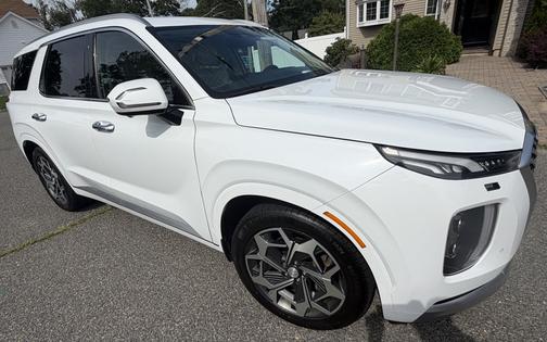 White 2021 Hyundai PALISADE Calligraphy