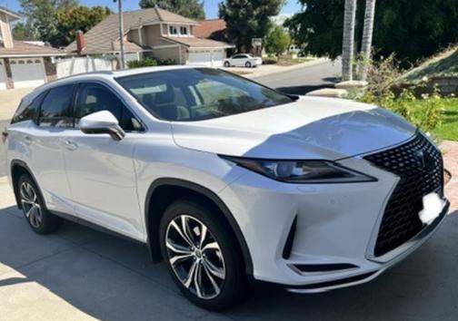 White 2021 Lexus RX 450hL AWD