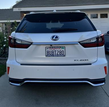 White 2021 Lexus RX 450hL AWD