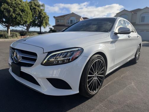 White 2019 Mercedes-Benz C-Class C 300