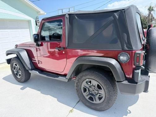 Red 2012 Jeep Wrangler Sport