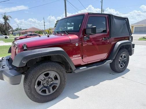Red 2012 Jeep Wrangler Sport