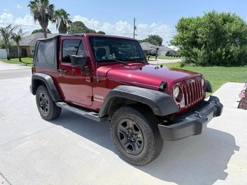 Red 2012 Jeep Wrangler Sport
