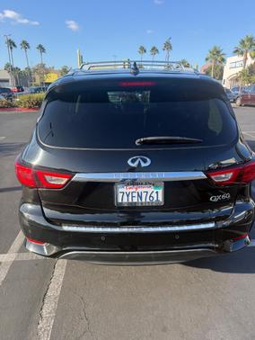 Black 2017 INFINITI QX60 Base