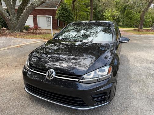 Black 2016 Volkswagen Golf R 4-Door