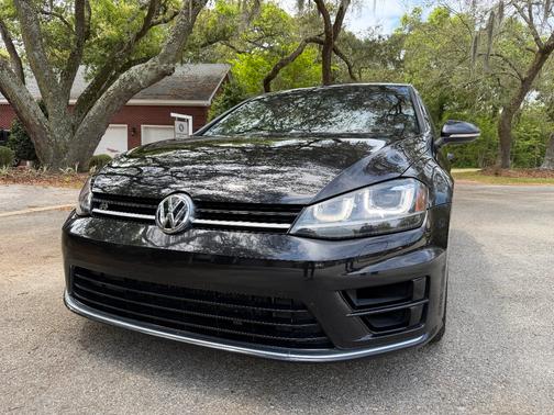 Black 2016 Volkswagen Golf R 4-Door