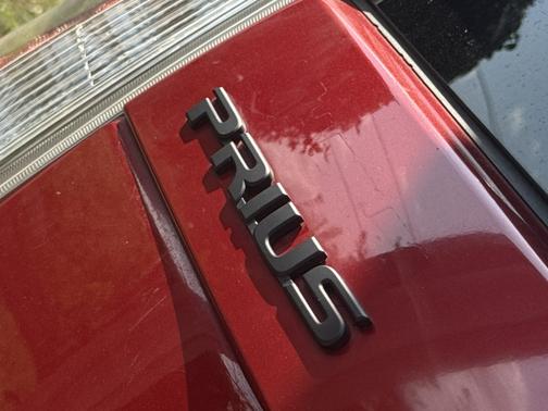 Red 2010 Toyota Prius III