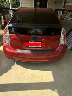 Red 2010 Toyota Prius III