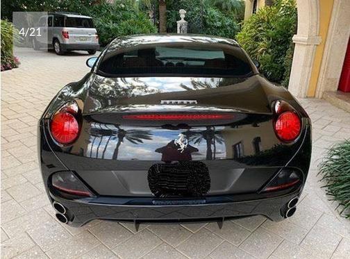 Black 2011 Ferrari California Base