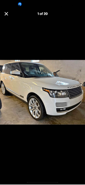 White 2013 Land Rover Range Rover HSE