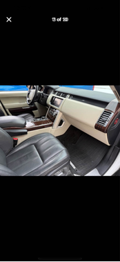 White 2013 Land Rover Range Rover HSE