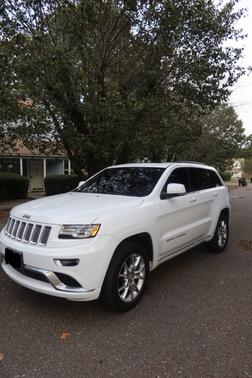 White 2015 Jeep Grand Cherokee Summit