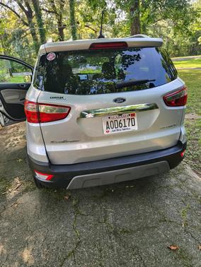 Silver 2021 Ford EcoSport Titanium