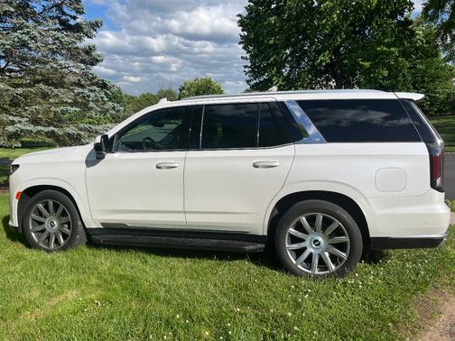 White 2023 Cadillac Escalade Premium Luxury Platinum