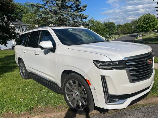 White 2023 Cadillac Escalade Premium Luxury Platinum