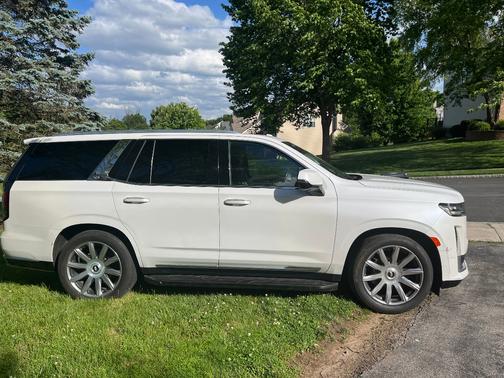 White 2023 Cadillac Escalade Premium Luxury Platinum