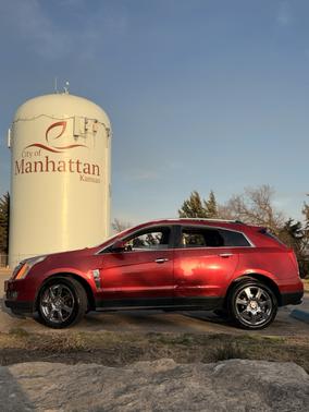 Red 2010 Cadillac SRX Premium Collection