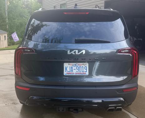 Gray 2022 Kia Telluride SX