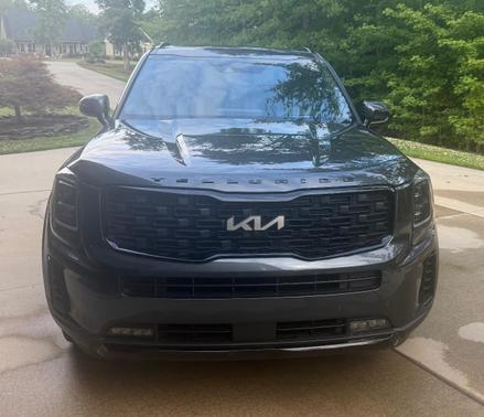 Gray 2022 Kia Telluride SX