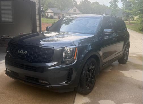 Gray 2022 Kia Telluride SX
