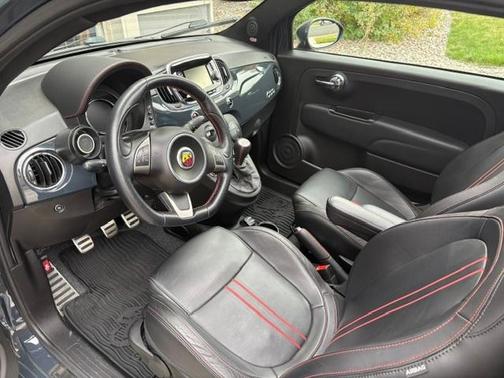 Gray 2018 FIAT 500 Abarth