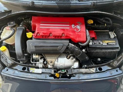 Gray 2018 FIAT 500 Abarth