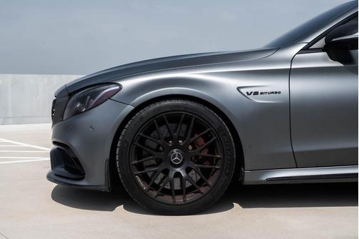 Gray 2018 Mercedes-Benz AMG C 63 S