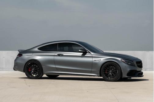 Gray 2018 Mercedes-Benz AMG C 63 S