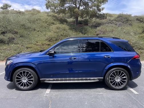 Blue 2020 Mercedes-Benz GLE 350 Base