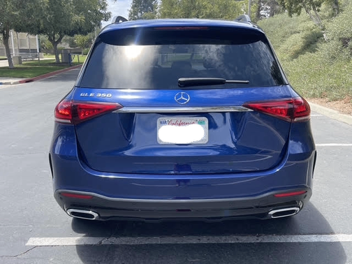 Blue 2020 Mercedes-Benz GLE 350 Base