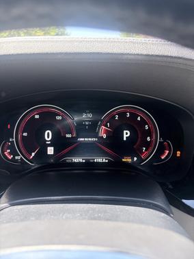 Black 2018 BMW M550 i xDrive