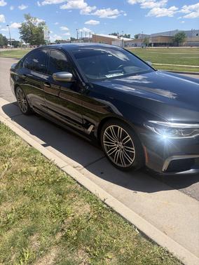 Black 2018 BMW M550 i xDrive