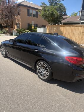 Black 2018 BMW M550 i xDrive