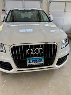 White 2015 Audi Q5 2.0T Premium Plus
