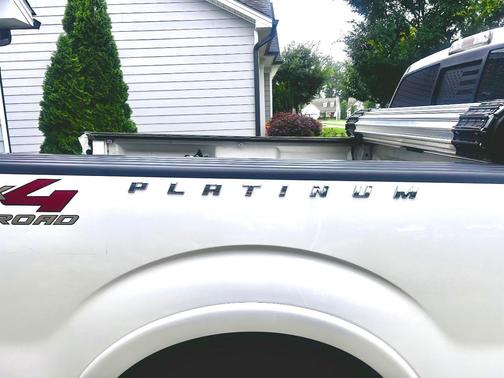 White 2014 Ford F-150 Platinum