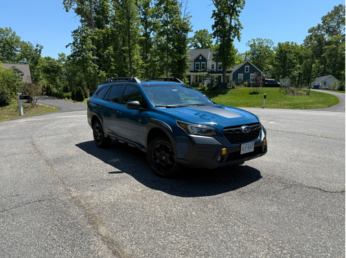 Blue 2022 Subaru Outback Wilderness