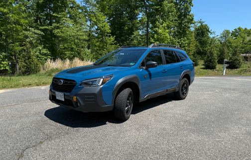 Blue 2022 Subaru Outback Wilderness
