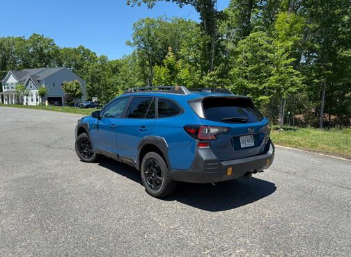 Blue 2022 Subaru Outback Wilderness