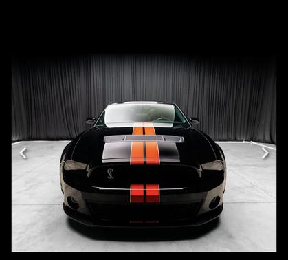 Black 2012 Ford Mustang Shelby GT500