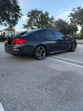 Gray 2019 BMW M550 i xDrive