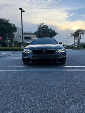Gray 2019 BMW M550 i xDrive