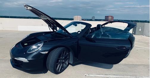 Black 2013 Porsche 911 911 Carrera Cabriolet