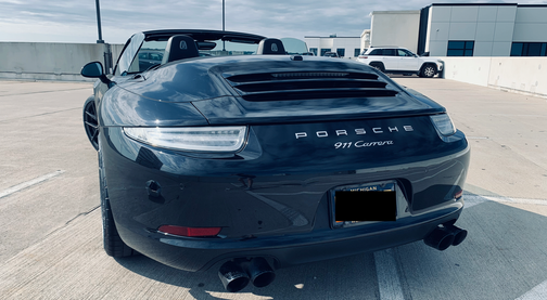 Black 2013 Porsche 911 911 Carrera Cabriolet